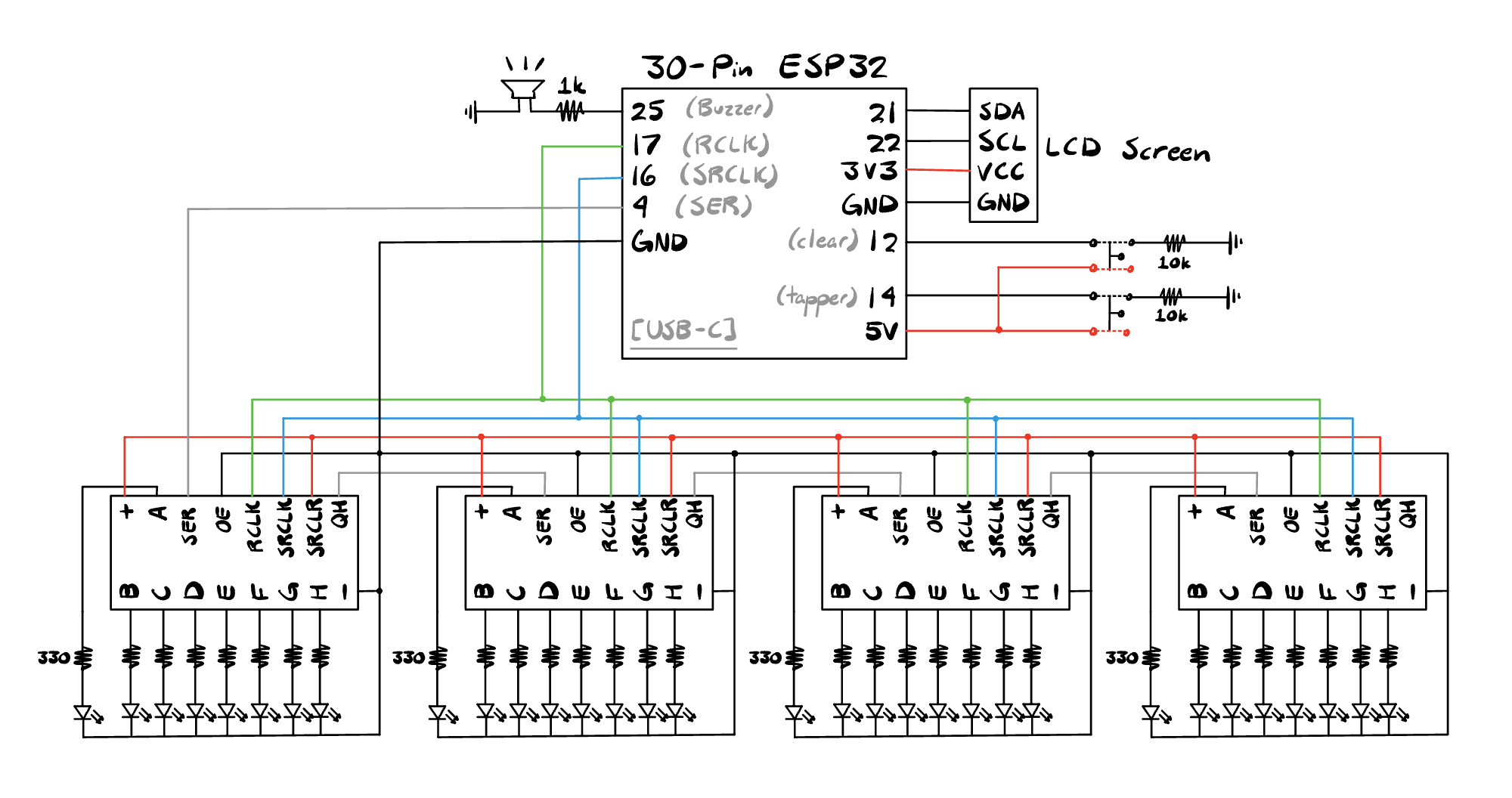 Morse Code Translator Hardware