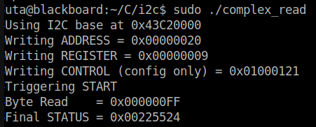 Linux Kernel Test Output